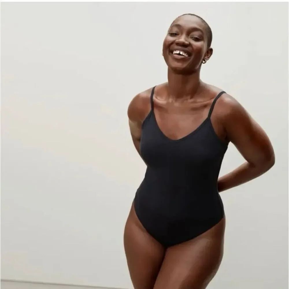 Everlane “Cami” Bodysuit Black Small